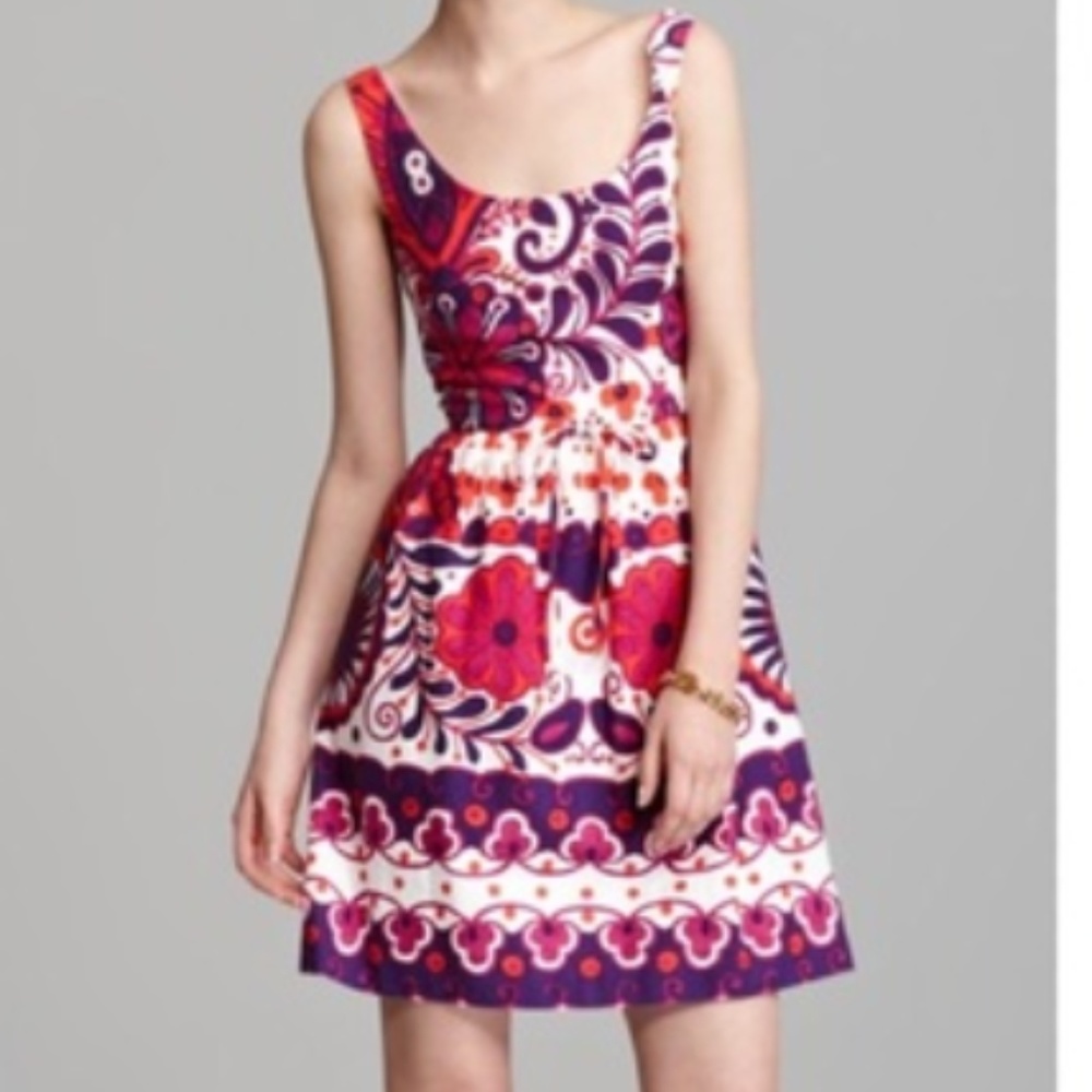 Trina Turk Multicolor Floral Mini Dress